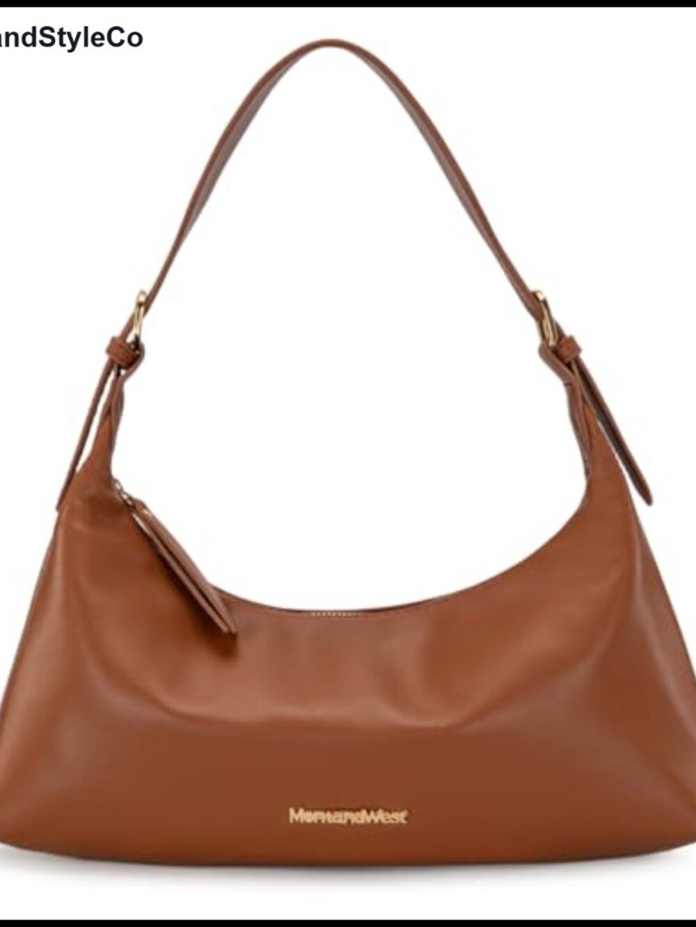 Montana West Hobo Shoulder Bag Vegan Leather Crescent Purse Adjustable Strap